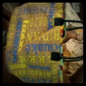 African handmade handbag